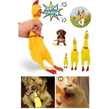 Herşeytrend Ses Çıkaran Tavuk Kedi Köpek Oyuncağı