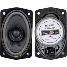 Najmaddin Magicvoice MV-HS02 3x4'' 7.5X10 cm 8 Ohm Max 100 Watt Oval Oto Hoparlör