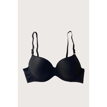 Hsc Bilişim Mikro Kumaş Push Up Dolgulu Balenli Günlük Tek Destekli Sütyen