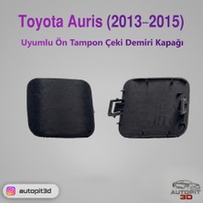 AutoPit 3D Toyota Auris (2013–2015) Uyumlu Ön Tampon Çeki Demiri Kapağı