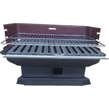 Sinanoğlu Piknik Mangalı (Siperli, Oluklu Izgara + Tel, Katlanır - 1045)