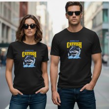 Etoile Studio Balıkçı Tasarımı T - Shirt Tişört Baskılı Fish