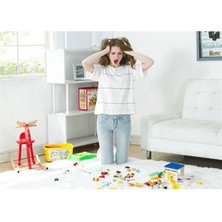 My Best Store Pratik Taşınabilir Pembe Oyuncak Toplama Örtüsü Oyun Parkı Hurcu (4887) MYBESTSTORE-482957