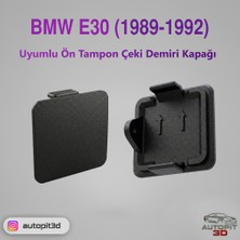 AutoPit 3D Bmw E30 (1989-1992) Ön Tampon Çeki Demiri Kapağı