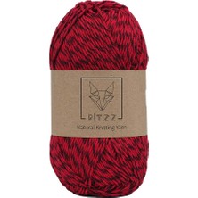 Ritzz Kırçıllı Ince Koton 1,5 mm Bordo Kırmızı 2625