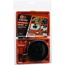 My Best Store 8in1 Buat Açma Panç Seti Metal - Ahşap - Pvc - Alçıpan - Pls. 64-73-89-102-127MM KTX-3243 (488