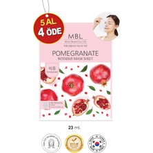 MBL TERESIA Nar Özlü Yaşlanma Karşıtı Etkili Yüz Maskesi 23 ml Cilt Elastikiyetini Artırmaya Yardımcı