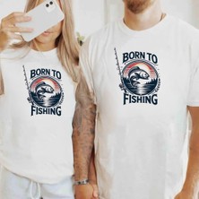 Etoile Studio Balıkçı Tasarımı T - Shirt Tişört Baskılı Fish