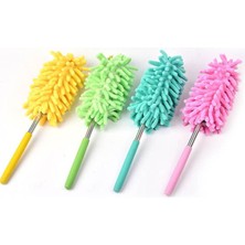 My Best Store Teleskopik Mikrofiber Pratik Uzayabilen Toz Alma Fırçası Aparatı (4887) MYBESTSTORE-482957