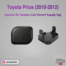 AutoPit 3D Toyota Prıus (2010-2012) Ön Tampon Çeki Demiri Kapağı (Sağ Taraf)