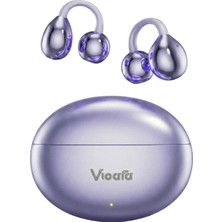 Klipsli Kablosuz Kulaklık - Açık Tasarım, Bluetooth 6 , Enc Gürültü Engelleme