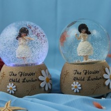 Skygo Rma Kemancı Kız Kar Küresi Orta Boy Ramia