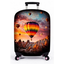 Bd Basarideri Çift Taraflı Dijital Baskılı Valiz Kılıfı 001-52 Orta Boy