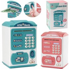 My Best Store Parmak Izi Görünümlü Elektronik Şifreli Otomatik Kağıt Para Alan Atm Kumbara (4887) Mybestst