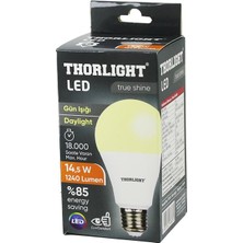 My Best Store 10 Adet Thorlıght A-70 12B 14.5W E27 Günışık LED Ampul (4887) MYBESTSTORE-482957