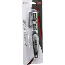My Best Store Sürmene Bıçak Bileme  Metal Gövde - 8 Metal Biley Tekeri   Plastik Sap (4887) MYBESTSTORE-482