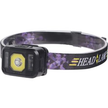 Peakstar Rma PS-024 Pratik Sensörlü Sinyalli Şarjlı Kafa Lambası Ramia