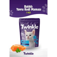 Balıklı Yavru Kedi Maması 1 kg Kas Gelişimi, Bağışıklık ve Tüy Sağlığı Için