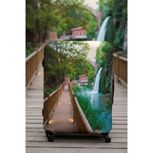 Bd Basarideri Çift Taraflı Dijital Baskılı Valiz Kılıfı 010-01 Orta Boy