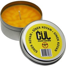 My Best Store Mum Candle Sinek Kovan Mum Teneke Kutu (4887) MYBESTSTORE-482957