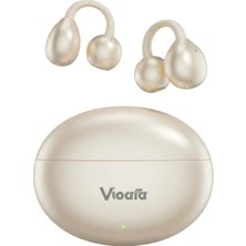 Klipsli Kablosuz Kulaklık - Açık Tasarım, Bluetooth 6 , Enc Gürültü Engelleme