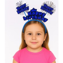 My Best Store Doğum Günü Kutlaması Için Mavi Taç – Işıltılı Yazılı Parti Tacı (4887) Mybeststore-4