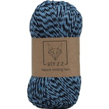 Ritzz Kırçıllı Ince Koton 1,5 mm Lacivert Mavi 1915