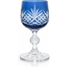 Sudedi Home Renkli Kristal Desenli Cam Su Bardağı Kahve Yanı Sunum Kadehi Mor Kırmızı Yeşil Mavi Pembe