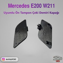 AutoPit 3D Mercedes E200 W211 Ön Tampon Çeki Demiri Kapağı