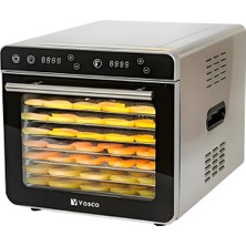 Meyve Kurutma Makinesi 700W 8 Tepsili