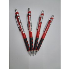 Rotring Tikky Mekanik 0,7mm 4lü ( Kırmızı)