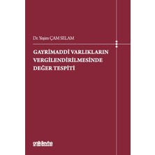 On İki Levha Yayınları Gayrimaddi Varlıkların Vergilendirilmesinde Değer Tespiti