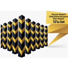 Otopark Köşe Kolon Koruyucu Düz Köşeli 10 Adet