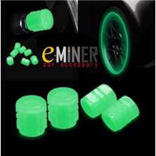 Carada ® 4 Adet Fosforlu Gece Parlayan Sibop Kapağı