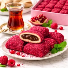 Darende Kayısı Dünyası Narlı Çikolatalı Bohça Lokum (500 Gr)
