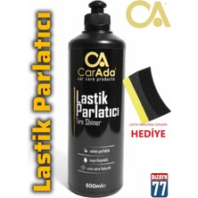 Carada Lastik Parlatıcı Işıltılı Görünüm Lastik Silikonu 500 ml