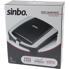 My Best Store Xl  Elektrikli Tost Makinesi   4 Tost   Yapışmaz Yüzey   1500W  SSM-2550 (4887) Mybeststore-48