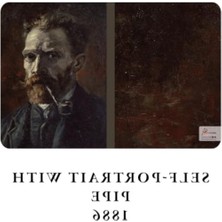 MarkEntegra 4'lü Esnek Kapaklı Defter Seti - Van Gogh Tasarımlı