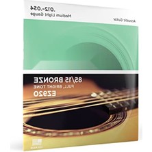 MarkEntegra Akustik Gitar Için Kaliteli Teli Seti - 85-15 Med Lıte