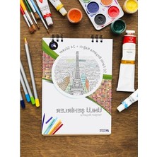 MarkEntegra Yetişkinler Için Mimari Mandala Boyama Kitabı - 150 gr Kağıt Kalitesi