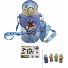 Toyigoo Renkli Mika Kristal Suluk Matara 600ML ROYALEKS-CLKN2045 TYG-84037RS