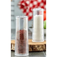 Toyigoo 2'li Mika Kristal Tuzluk Biberlik Şefaf ROYALEKS-AMS-033 TYG-84037RS