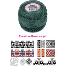 Toyigoo Kaplan Etamin ve Kanaviçe Ipi 8 No Kod/renk: 726 - Royaleks TYG-84037RS