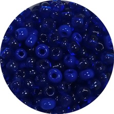 Toyigoo Dökme Cam Kum Boncuk (8/0) 3 mm - 20 Gram - Koyu Mavi - BNC178 TYG-84037RS