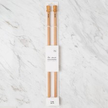 Twin Store La Mia Whitewood 9 mm 36 cm Ahşap Örgü Şişi