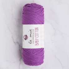 Twin Store La Mia Baby Cotton Mor El Örgü Ipi - L039 - 33642