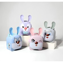 İntora Metal Kilitli Sevimli Tavşan Kumbara