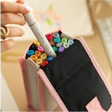 MarkEntegra 24’lü Çift Uçlu Alkol Bazlı Marker Kalem Seti - Brush + Chisel