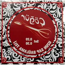 MarkEntegra Uzun Sap Saz Teli Seti - 0.20 mm Kalınlık