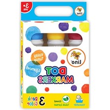 MarkEntegra 3'lü Yıkanabilir Parmak Boyası Seti